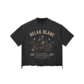 Vintage Skull Raw-Hem Tee