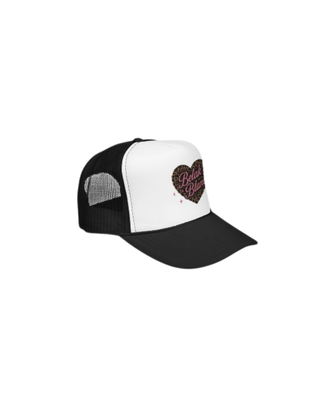 Cheeta Heart Foam Trucker Hat