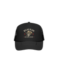 Smoking Skull Foam Trucker Hat