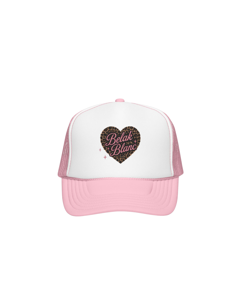 Cheeta Heart Foam Trucker Hat