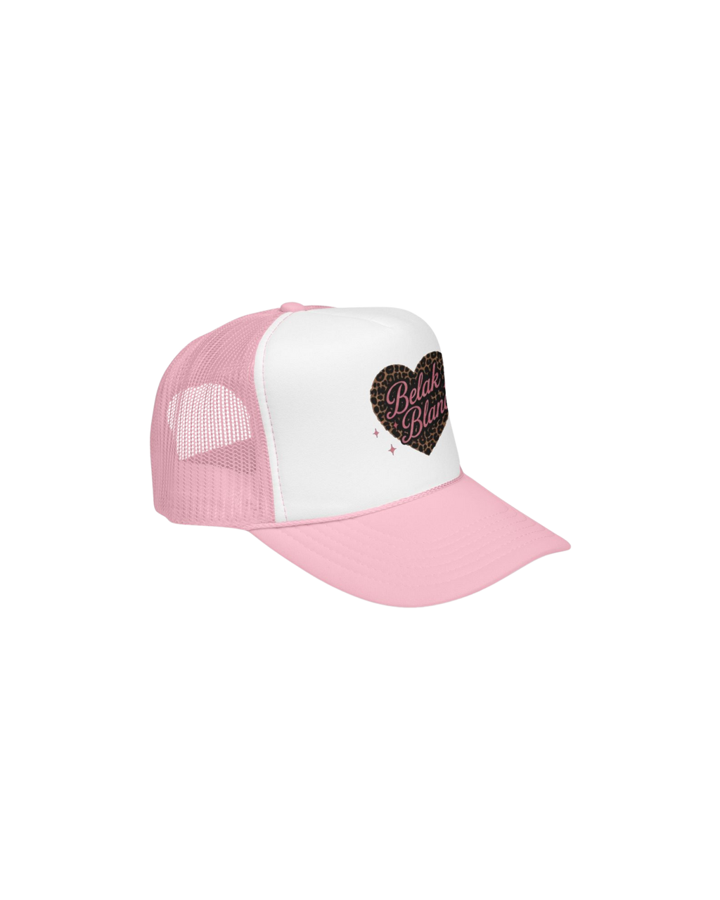 Cheeta Heart Foam Trucker Hat