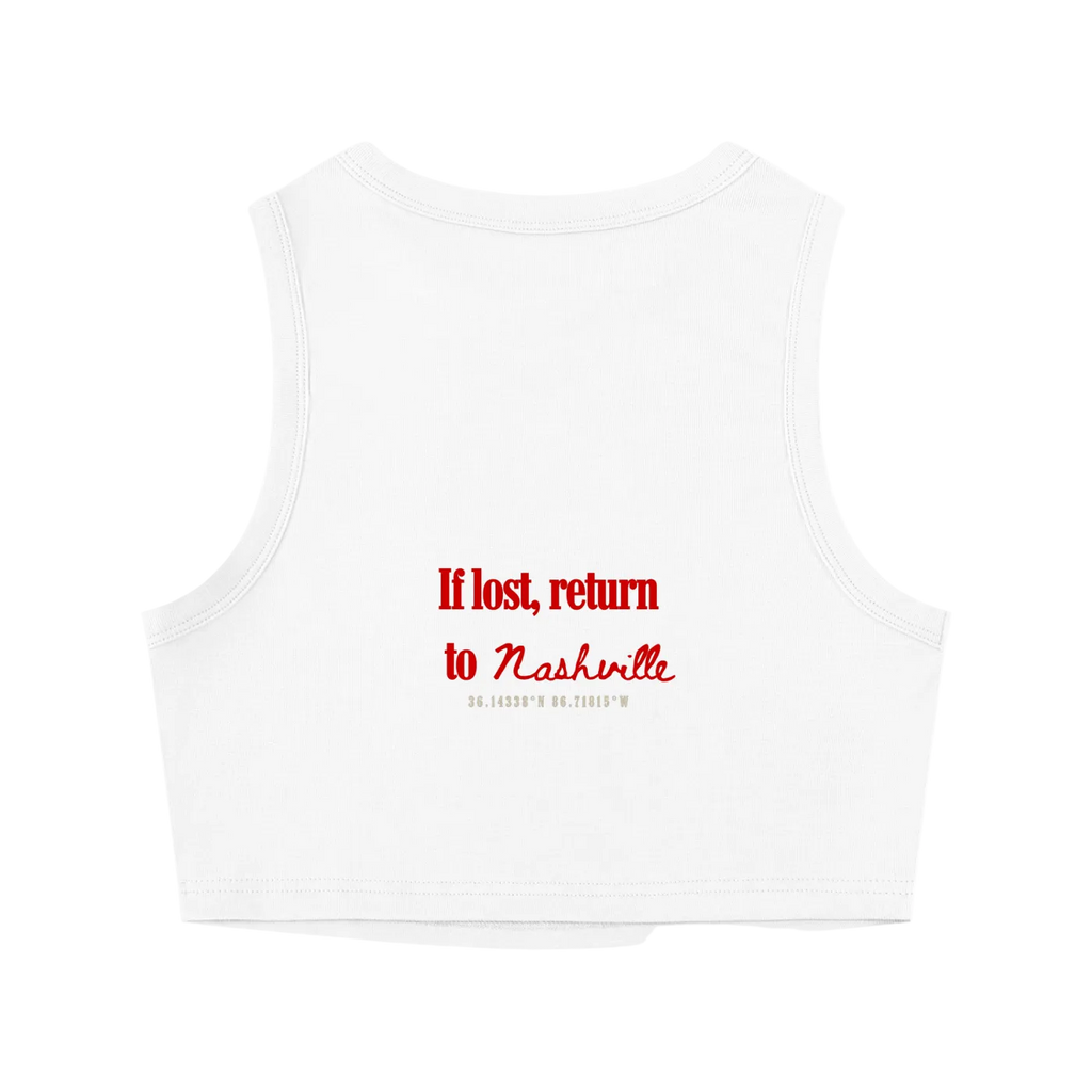 Return to Nashville Crop Tank