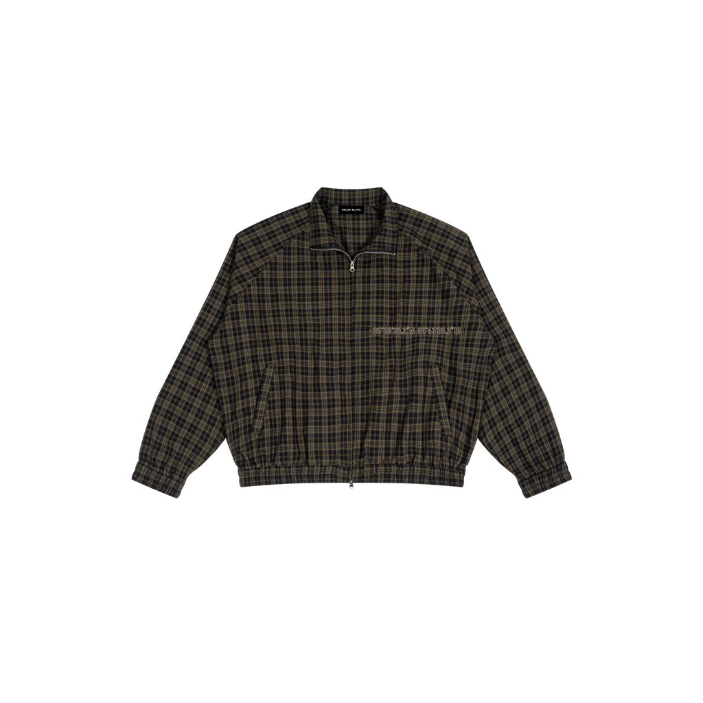 Plaid BB Track Jacket