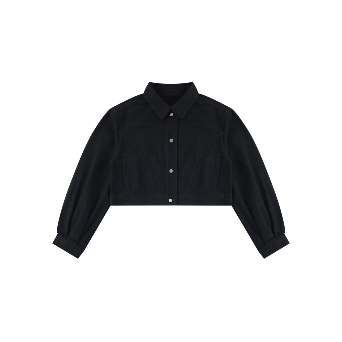 Belak Blanc Cropped Denim Jacket