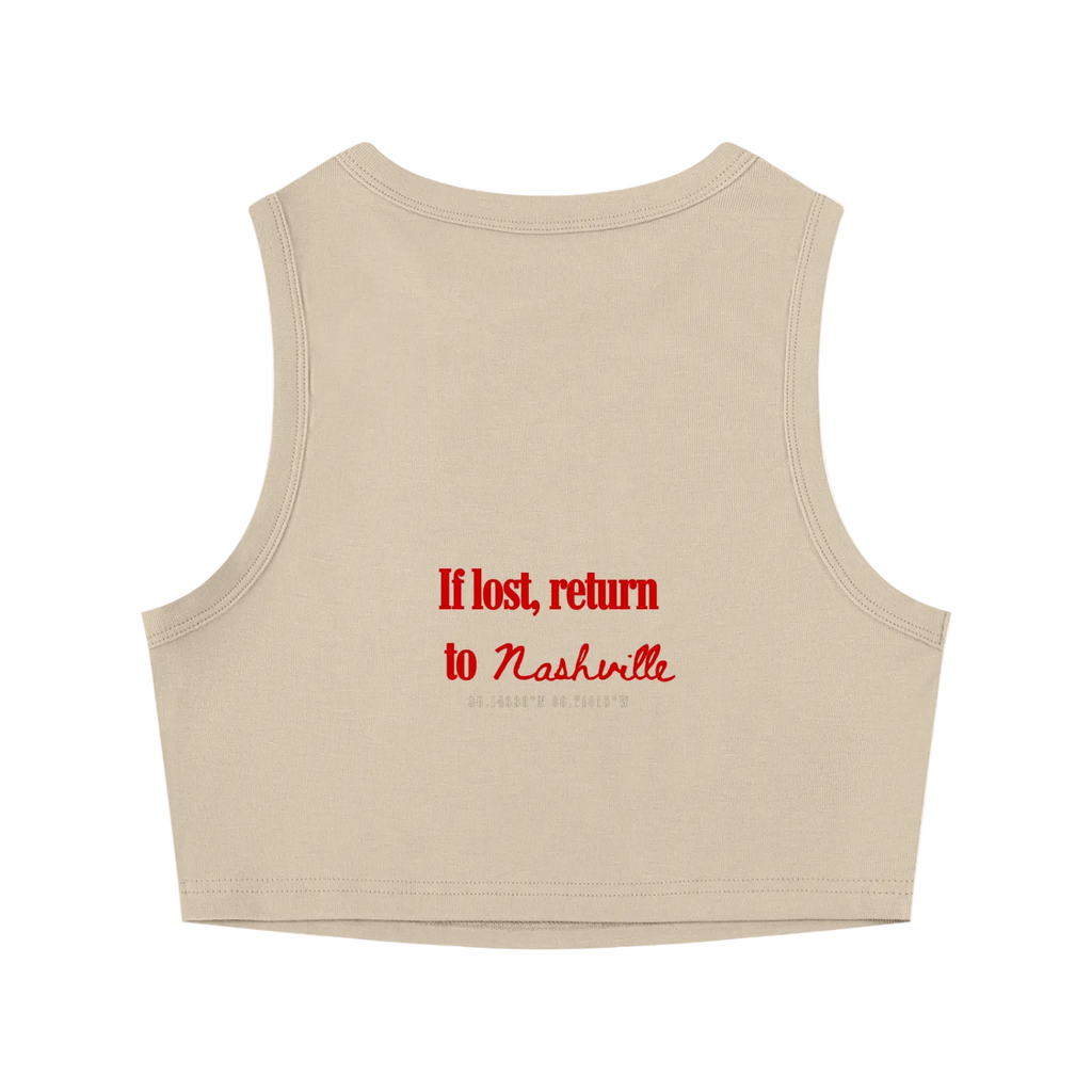 Return to Nashville Crop Tank