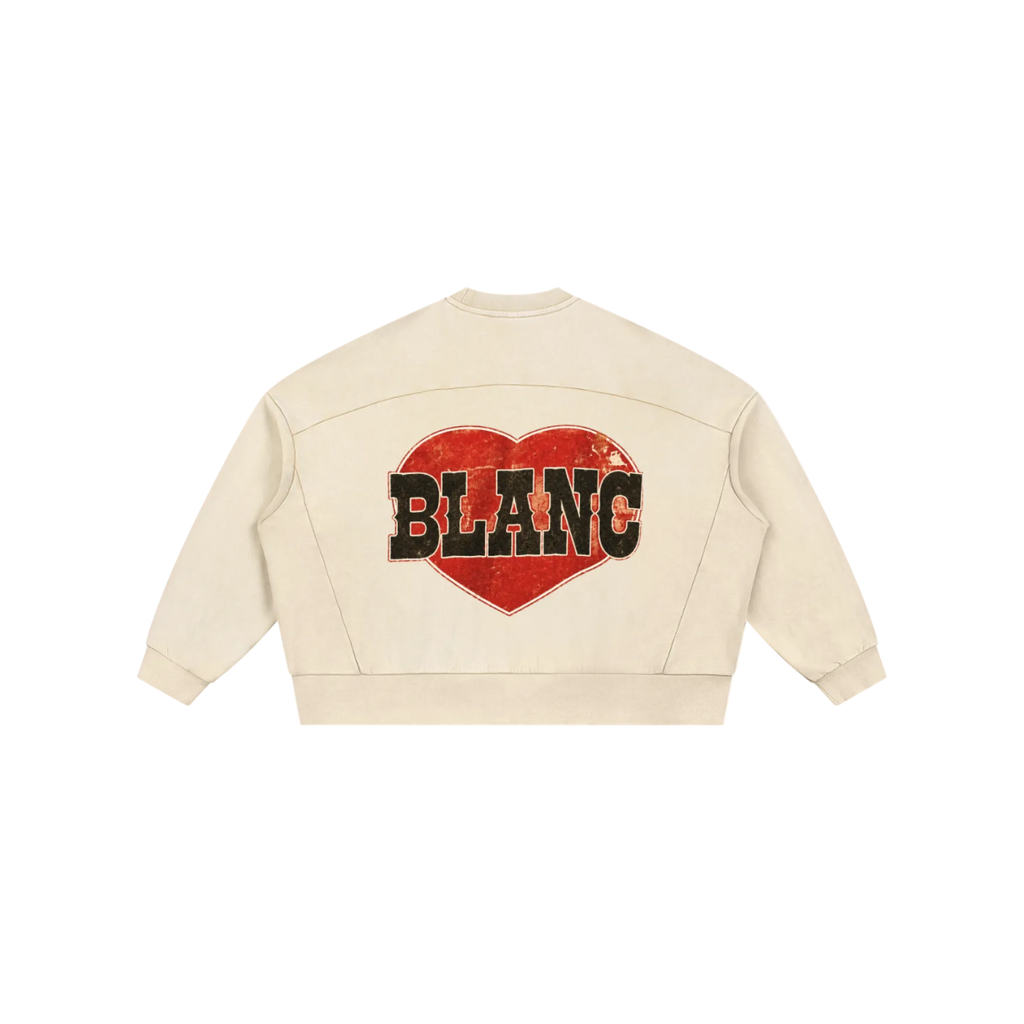 Vintage Washed Heart Sweatshirt
