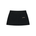 Belak Blanc Studded Denim Mini Skirt