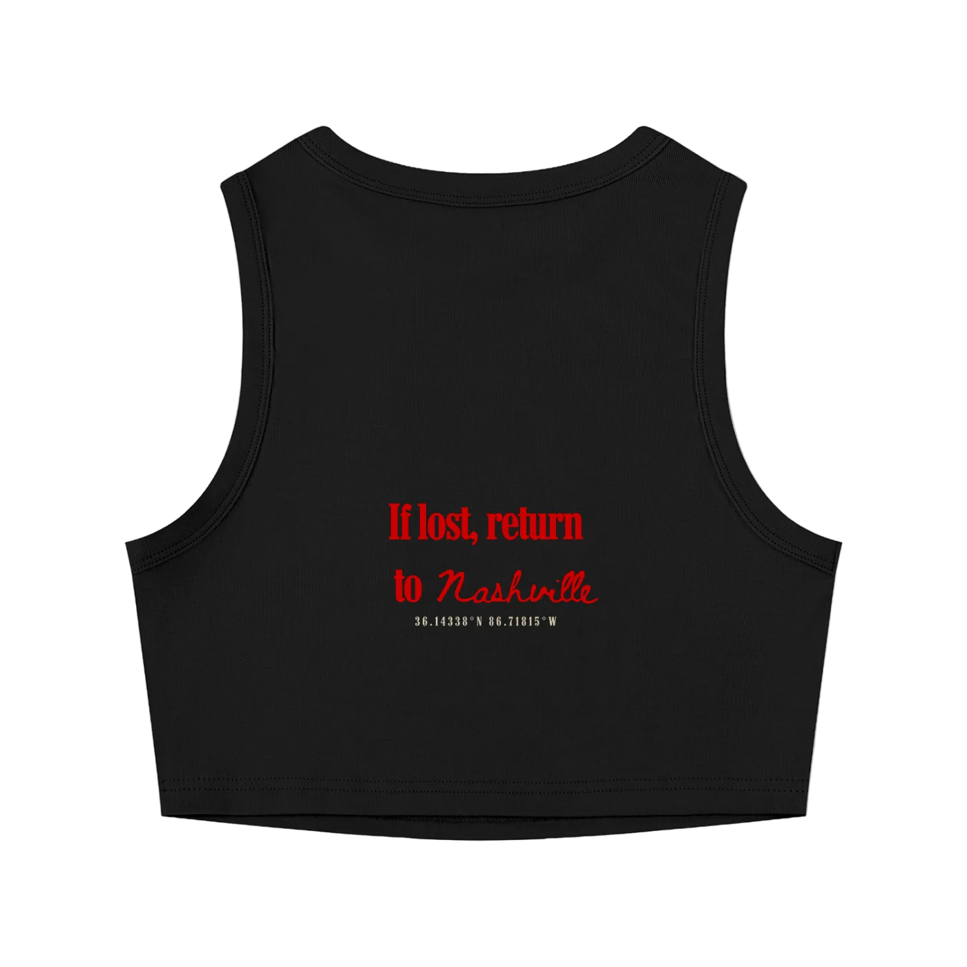 Return to Nashville Crop Tank