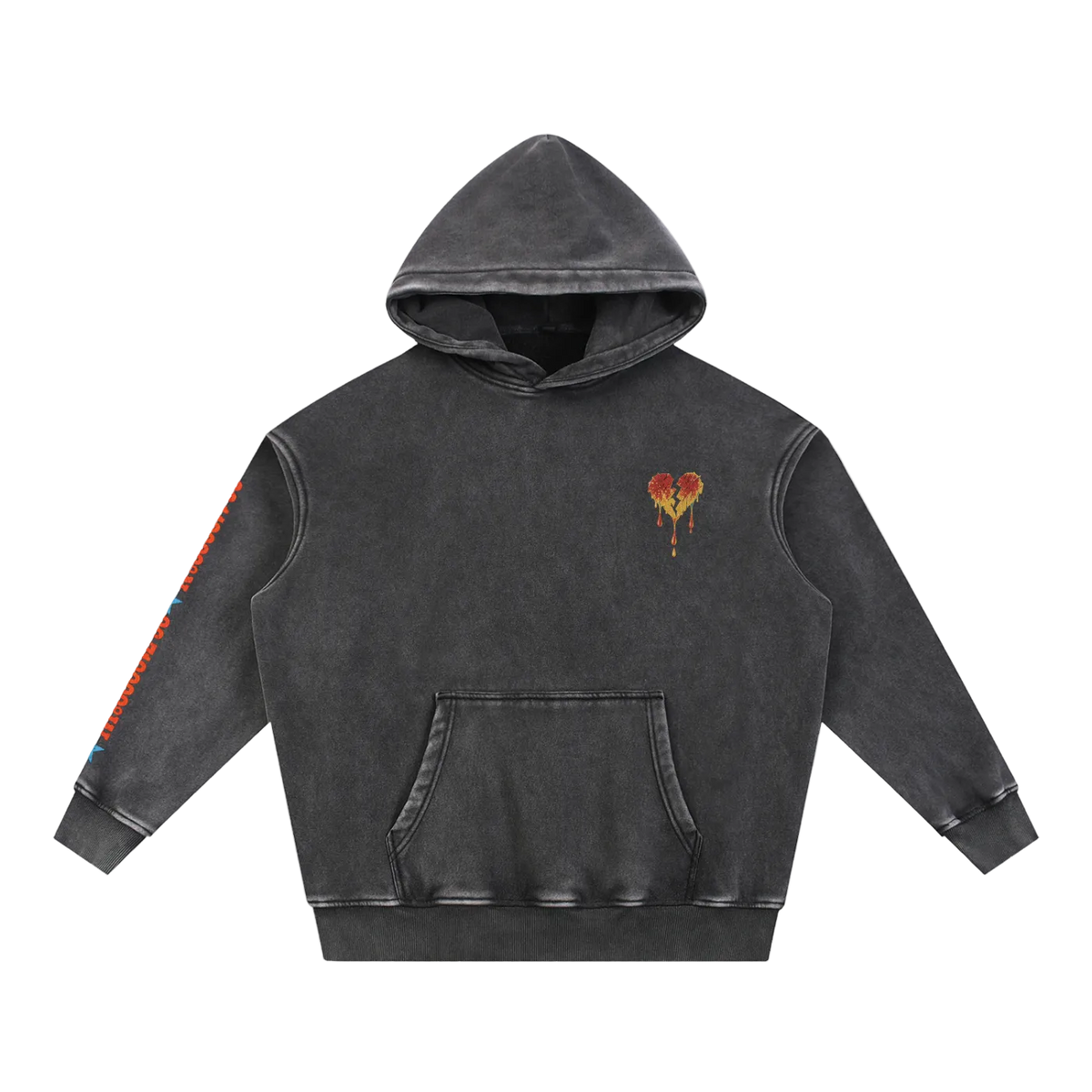 Broken Heart Vintage Washed Sweatshirt