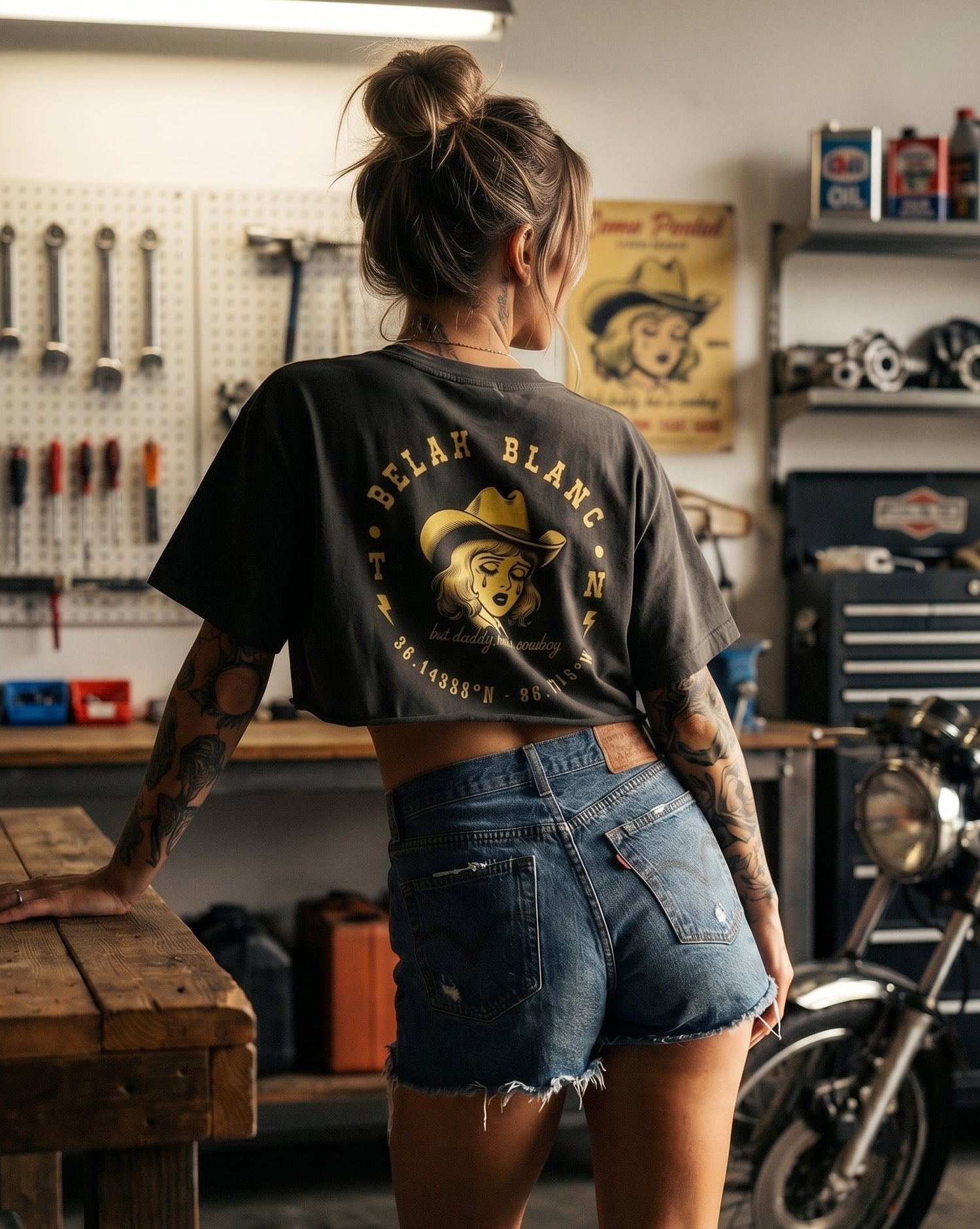 Crying Cowgirl Crop