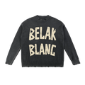 Belak Blanc Vintage Washed Hand-Frayed Sweater