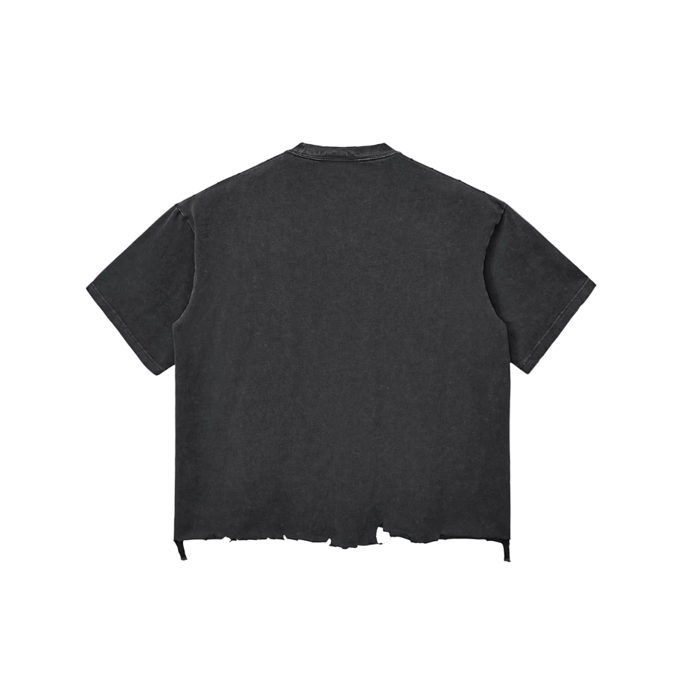 Vintage Skull Raw-Hem Tee
