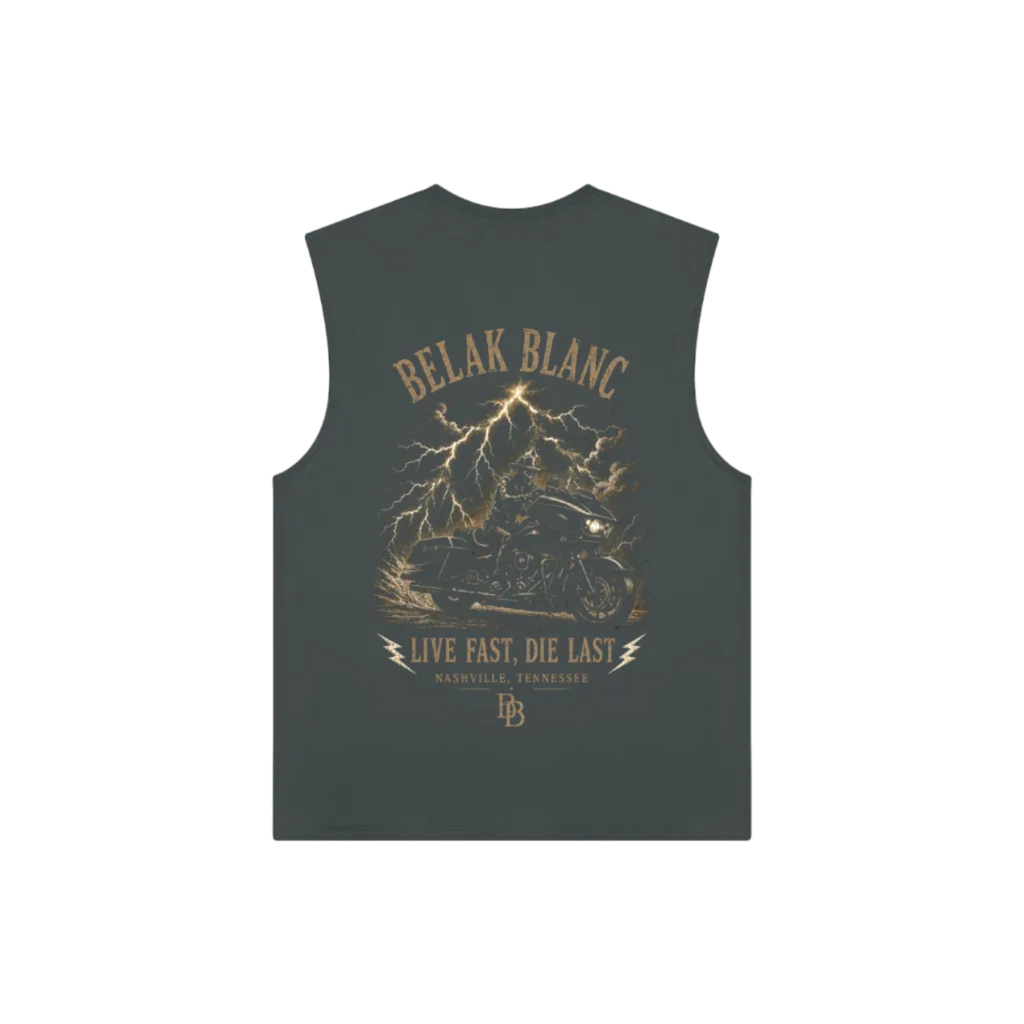 Live Fast, Die Last Muscle Tee